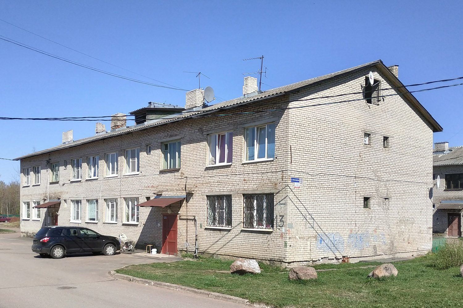 Vyborg District, other localities, Соколинское, Приморская улица, 13