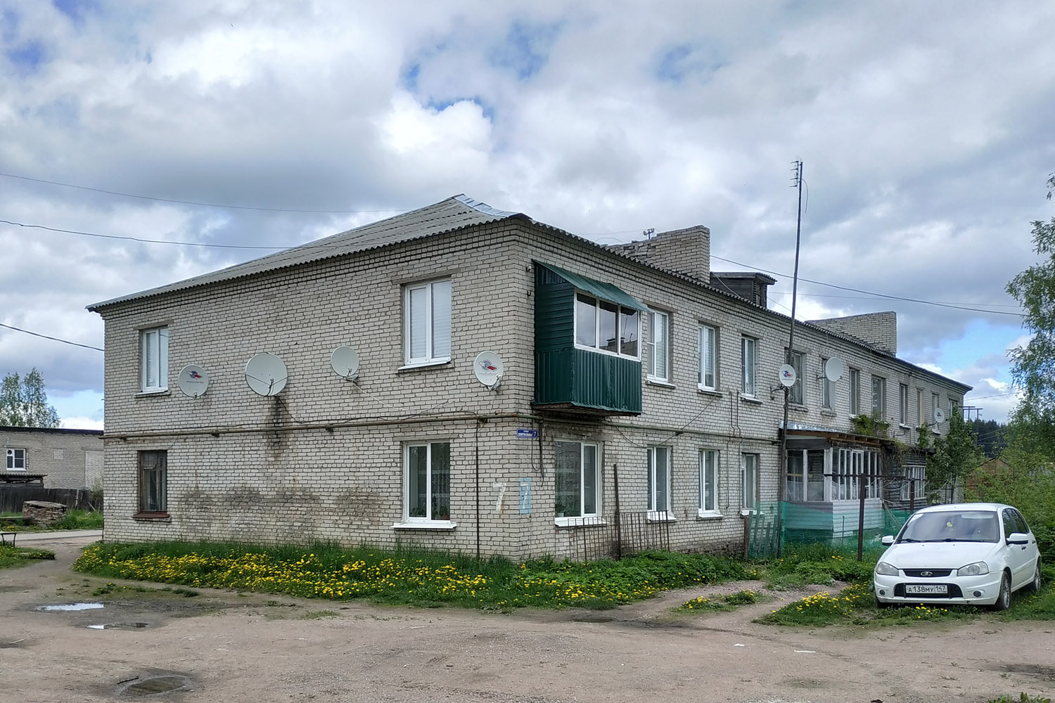 Vyborg District, other localities, Гончарово, Центральная улица, 7