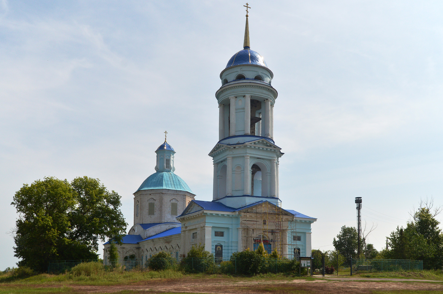 Церковь Благовещенская в Лосево Воронежская область