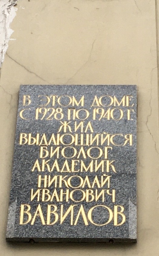 Sankt Petersburg, Невский проспект, 11. Sankt Petersburg — Memorial plaques