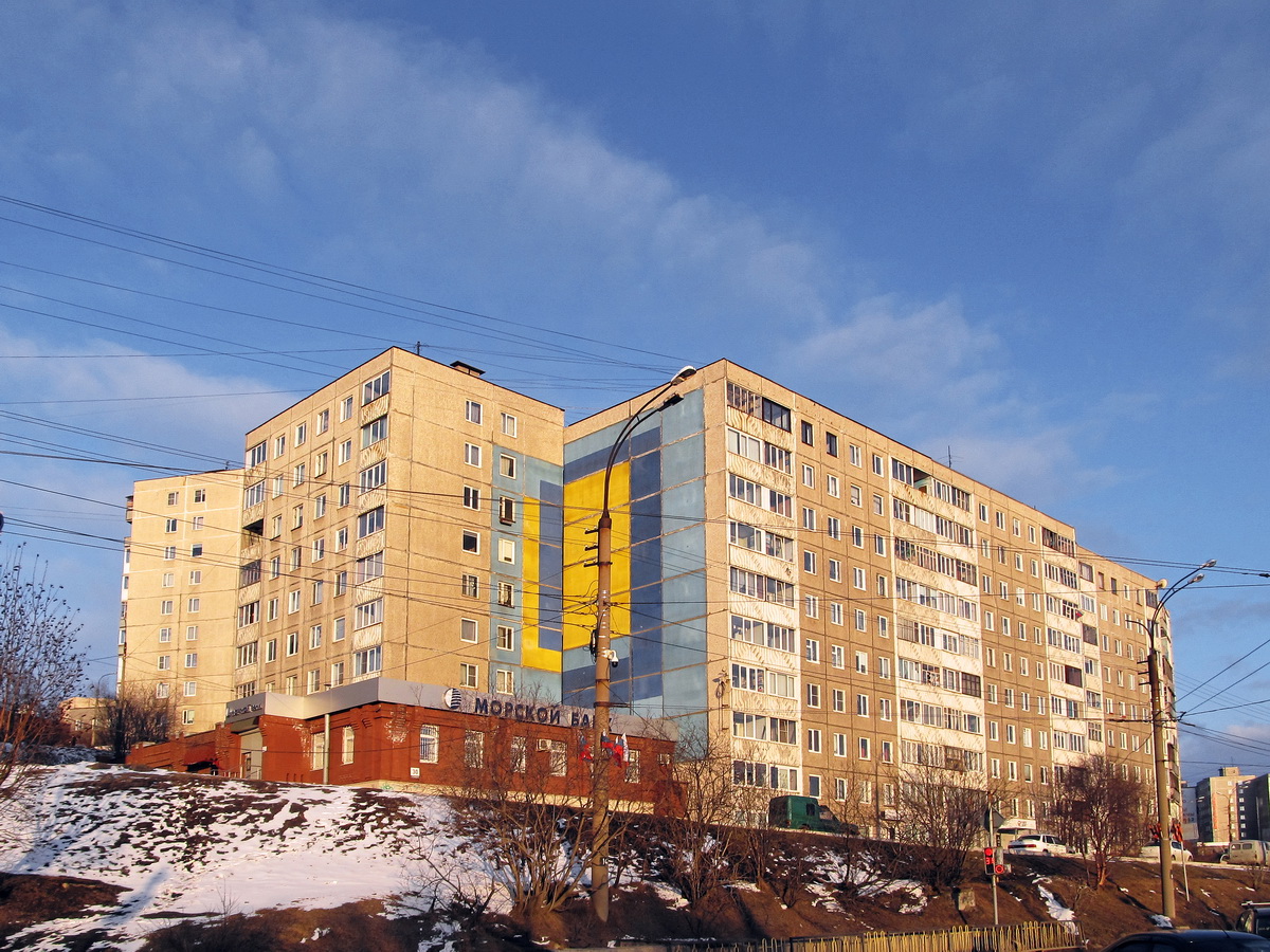 Murmansk, Улица Карла Маркса, 30; Улица Карла Маркса, 32; Улица Карла Маркса, 34