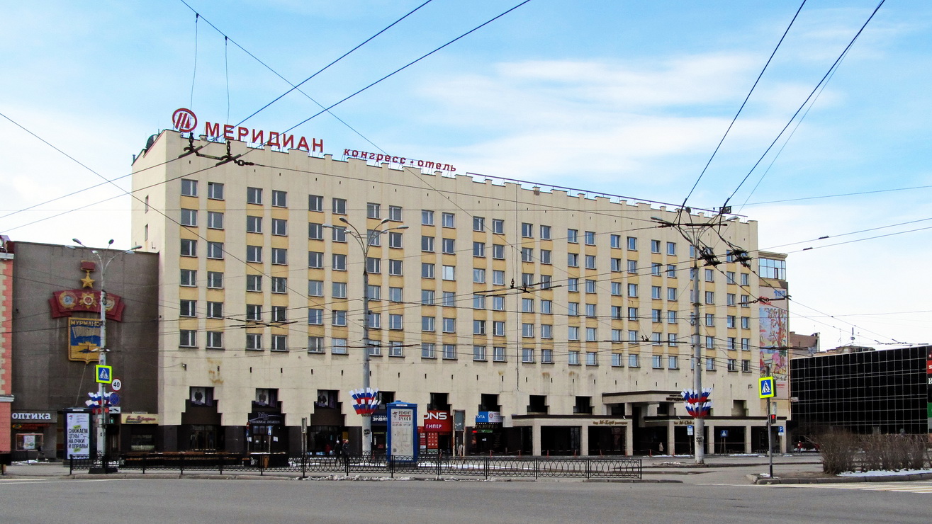 Murmansk, Улица Воровского, 5 / Ленинградская улица, 23