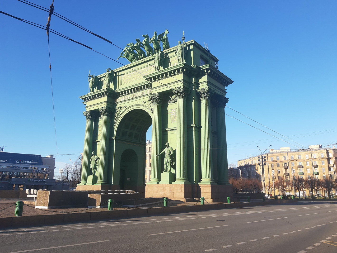 Petersburg, Площадь Стачек, 1