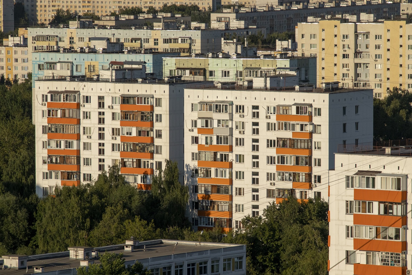 Московские многоэтажки