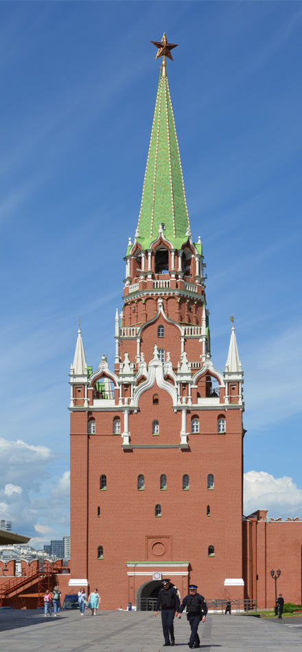 Moscow, Кремль, Троицкая Башня