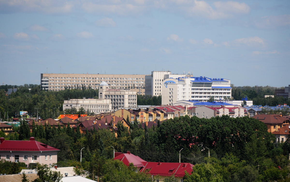 Omsk, Берёзовая улица, 3; Берёзовая улица, 1; Улица Нагибина, 3; Улица Нагибина, 3 корп. 1. Omsk — Panoramas