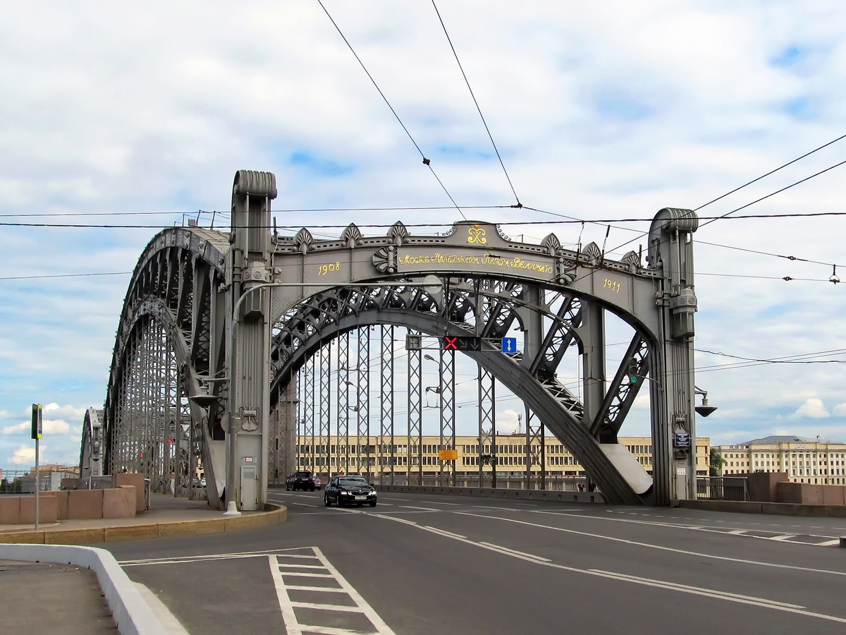Saint Petersburg, Большеохтинский мост