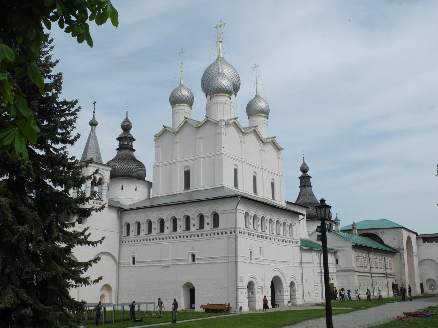 Ростов, Кремль, Воскресенская церковь. Панорамы