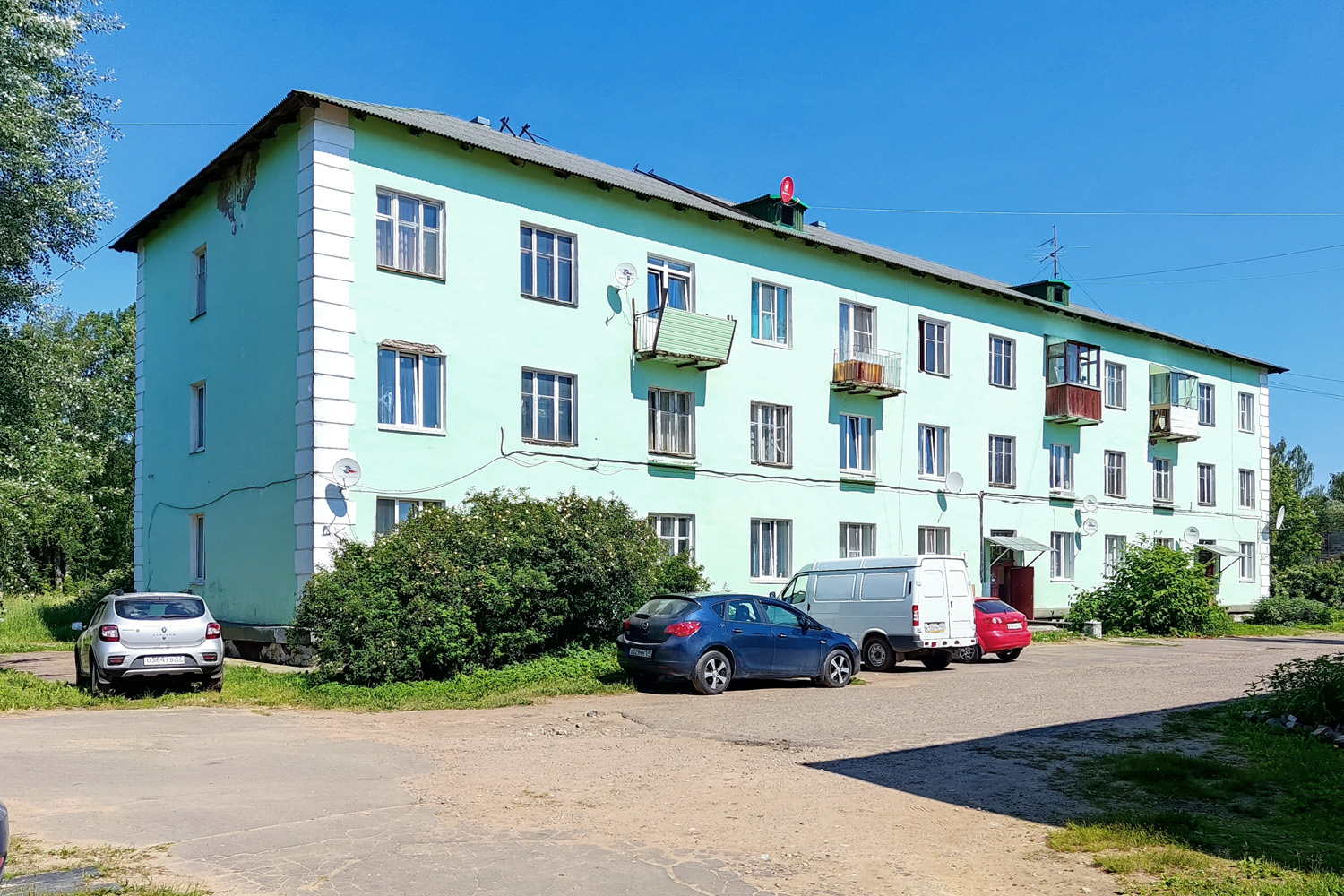 Tosno District, other localities, Новолисино, Заводская улица, 1