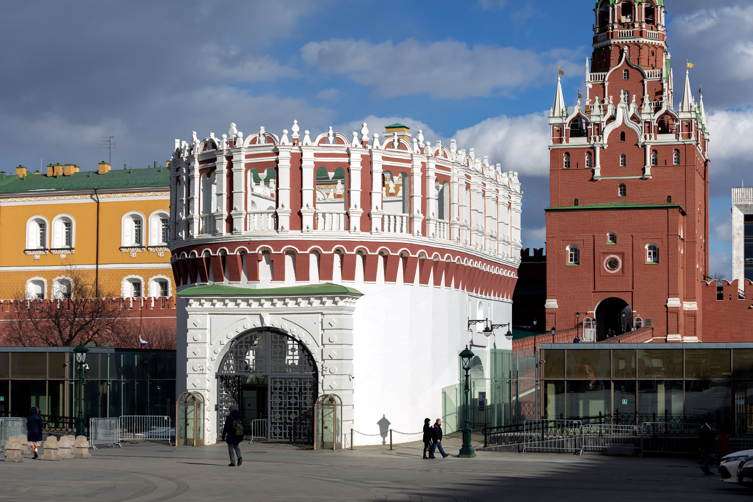 Moscow, Кремль, Кутафья башня