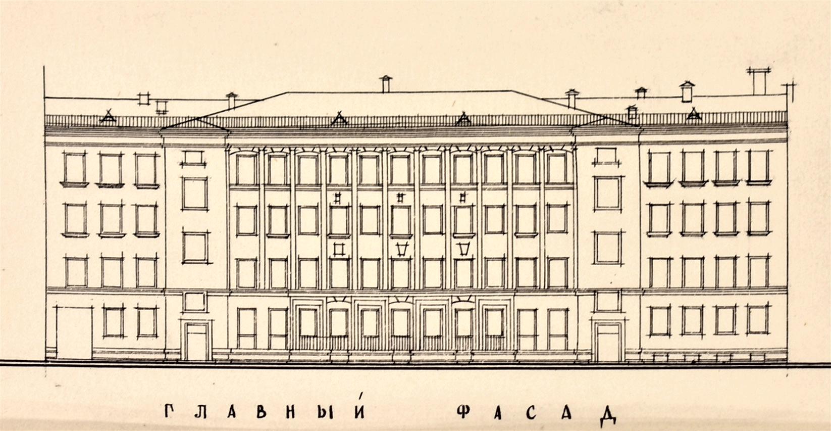 Saint Petersburg, Улица Розенштейна, 30. Saint Petersburg — Drawings and Plans