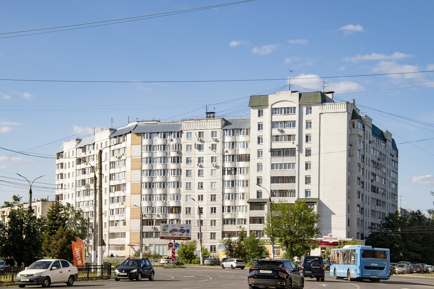 Тверь, Улица Луначарского, 1 (подъезды 3-5); Улица Луначарского, 1 (подъезды 1-2)