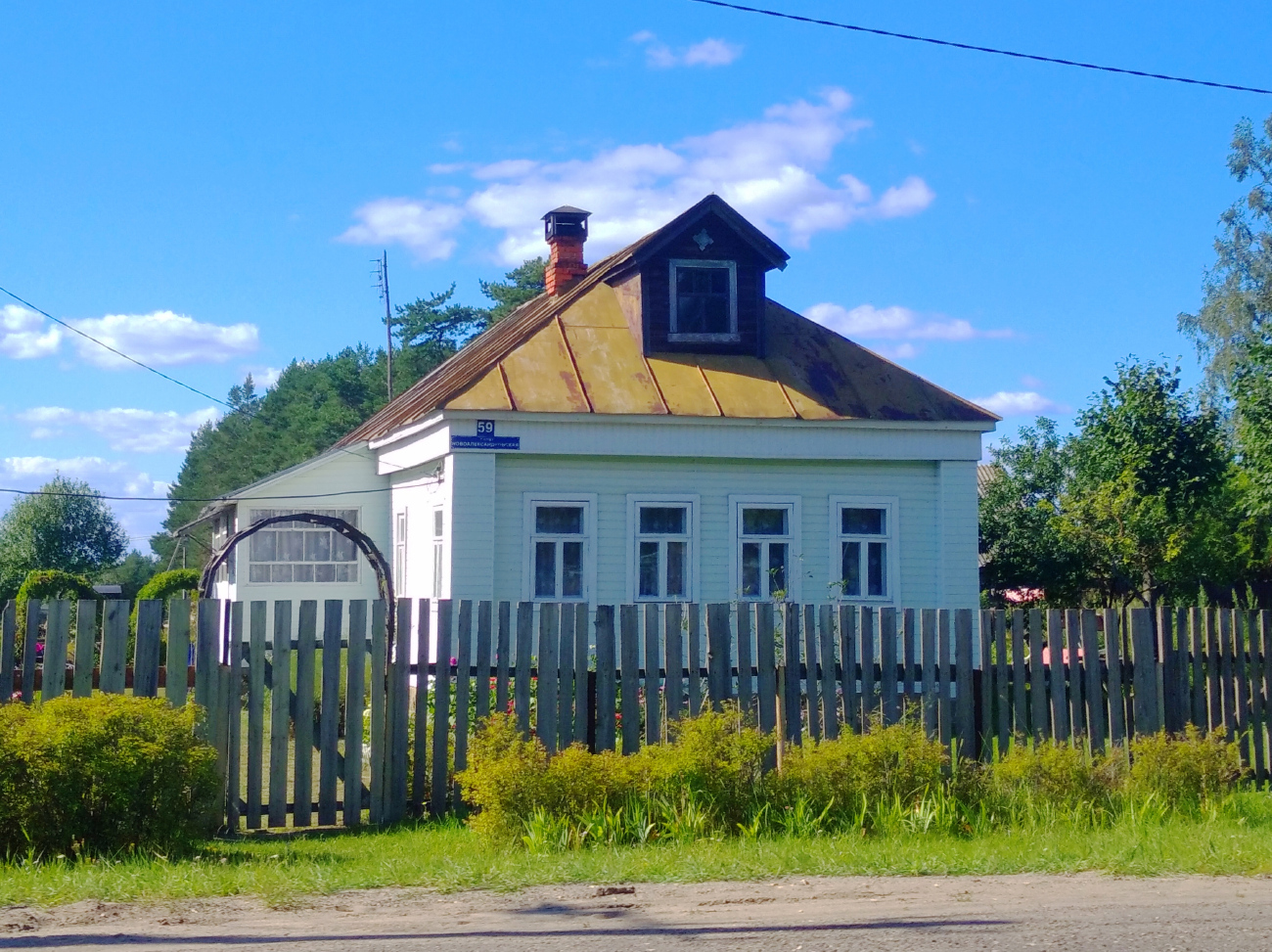 Kirzhachsky District, other localities, дер. Мелёжа, Новоалександровская улица, 59